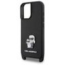 Karl Lagerfeld KLHCP16SSAKCPBK iPhone 16 6.1" czarny/black hardcase Saffiano Karl&Choupette Metal Pin CBDY Strap na NearMe.pl