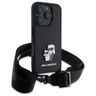 Karl Lagerfeld KLHCP16LSAKCPBK iPhone 16 Pro 6.3" czarny/black hardcase Saffiano Karl&Choupette Metal Pin CBDY Strap na NearMe.pl