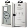 Karl Lagerfeld KLHMP15LHLSKIK iPhone 15  Pro 6.1" czarny/black hardcase IML Metal Karl Head MagSafe na NearMe.pl