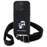 Karl Lagerfeld KLHCP16XSAKCPBK iPhone 16 Pro Max 6.9" czarny/black hardcase Saffiano Karl&Choupette Metal Pin CBDY Strap na NearMe.pl