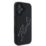 Karl Lagerfeld KLHCP16S3DRKSDLK iPhone 16 6.1" czarny/black hardcase 3D Rubber Signature na NearMe.pl