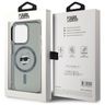 Karl Lagerfeld KLHMP15XHLSCHK iPhone 15  Pro Max 6.7" czarny/black hardcase IML Metal Choupette Head MagSafe na NearMe.pl