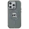 Karl Lagerfeld KLHMP15XHLSKIK iPhone 15  Pro Max 6.7" czarny/black hardcase IML Metal Karl Head MagSafe na NearMe.pl