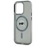 Karl Lagerfeld KLHMP15XHLSKIK iPhone 15  Pro Max 6.7" czarny/black hardcase IML Metal Karl Head MagSafe na NearMe.pl