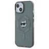 Karl Lagerfeld KLHMP15SHLSCHK iPhone 15  6.1" czarny/black hardcase IML Metal Choupette Head MagSafe na NearMe.pl