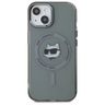 Karl Lagerfeld KLHMP15SHLSCHK iPhone 15  6.1" czarny/black hardcase IML Metal Choupette Head MagSafe na NearMe.pl