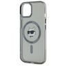 Karl Lagerfeld KLHMP15SHLSCHK iPhone 15  6.1" czarny/black hardcase IML Metal Choupette Head MagSafe na NearMe.pl