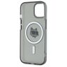 Karl Lagerfeld KLHMP15SHLSCHK iPhone 15  6.1" czarny/black hardcase IML Metal Choupette Head MagSafe na NearMe.pl