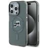 Karl Lagerfeld KLHMP15LHLSKCK iPhone 15  Pro 6.1" czarny/black hardcase IML Metal Karl&Choupette Head MagSafe na NearMe.pl