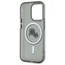 Karl Lagerfeld KLHMP15LHLSKCK iPhone 15  Pro 6.1" czarny/black hardcase IML Metal Karl&Choupette Head MagSafe na NearMe.pl