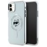 Karl Lagerfeld KLHMN61HLSCHH iPhone 11   / Xr 6.1" biały/white hardcase IML Metal Choupette Head MagSafe na NearMe.pl
