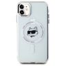 Karl Lagerfeld KLHMN61HLSCHH iPhone 11   / Xr 6.1" biały/white hardcase IML Metal Choupette Head MagSafe na NearMe.pl