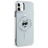 Karl Lagerfeld KLHMN61HLSCHH iPhone 11   / Xr 6.1" biały/white hardcase IML Metal Choupette Head MagSafe na NearMe.pl