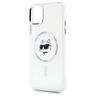 Karl Lagerfeld KLHMN61HLSCHH iPhone 11   / Xr 6.1" biały/white hardcase IML Metal Choupette Head MagSafe na NearMe.pl