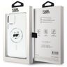 Karl Lagerfeld KLHMN61HLSCHH iPhone 11   / Xr 6.1" biały/white hardcase IML Metal Choupette Head MagSafe na NearMe.pl