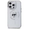 Karl Lagerfeld KLHMP13LHLSCHH iPhone 13  Pro 6.1" biały/white hardcase IML Metal Choupette Head MagSafe na NearMe.pl