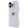 Karl Lagerfeld KLHMP13XHLSCHH iPhone 13  Pro Max 6.7" biały/white hardcase IML Metal Choupette Head MagSafe na NearMe.pl