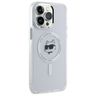 Karl Lagerfeld KLHMP13XHLSCHH iPhone 13  Pro Max 6.7" biały/white hardcase IML Metal Choupette Head MagSafe na NearMe.pl