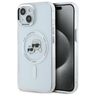 Karl Lagerfeld KLHMP15SHLSKCH iPhone 15  6.1" biały/white hardcase IML Metal Karl&Choupette Head MagSafe na NearMe.pl