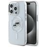 Karl Lagerfeld KLHMP15XHLSKCH iPhone 15  Pro Max 6.7" biały/white hardcase IML Metal Karl&Choupette Head MagSafe na NearMe.pl