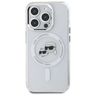 Karl Lagerfeld KLHMP15XHLSKCH iPhone 15  Pro Max 6.7" biały/white hardcase IML Metal Karl&Choupette Head MagSafe na NearMe.pl
