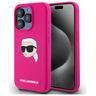 Karl Lagerfeld KLHMP15XSKHPPLF iPhone 15 Pro Max 6.7" fuksja/fuschia hardcase Silicone Karl Head Print MagSafe na NearMe.pl