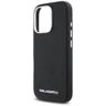 Etui Karl Lagerfeld Saffiano Full Wrapped Elongated Metal Logo MagSafe do iPhone 16 Pro czarny na NearMe.pl