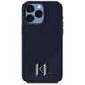 Etui Karl Lagerfeld Silicone Shadow Metal Initial MagSafe do iPhone 15 Pro czarny na NearMe.pl