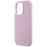 Etui Karl Lagerfeld Saffiano Full        Wrapped Elongated Metal Logo MagSafe do iPhone 16 Pro Max różowy na NearMe.pl