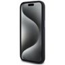 Etui Karl Lagerfeld Silicone Shadow Metal Initial MagSafe do iPhone 15 czarny na NearMe.pl