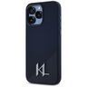 Etui Karl Lagerfeld Silicone Shadow      Metal Initial MagSafe do iPhone 15 Pro Max czarny na NearMe.pl