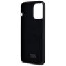 Etui Karl Lagerfeld Silicone Metal       Script Logo do iPhone 14 Pro Max czarny na NearMe.pl