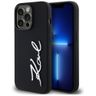 Etui Karl Lagerfeld Silicone Metal Script Logo do iPhone 14 Pro czarny na NearMe.pl