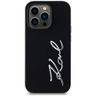 Etui Karl Lagerfeld Silicone Metal Script Logo do iPhone 14 Pro czarny na NearMe.pl