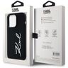 Etui Karl Lagerfeld Silicone Metal Script Logo do iPhone 14 Pro czarny na NearMe.pl