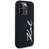 Etui Karl Lagerfeld Silicone Metal Script Logo do iPhone 14 Pro czarny na NearMe.pl