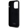 Etui Karl Lagerfeld Silicone Metal Script Logo do iPhone 14 Pro czarny na NearMe.pl
