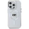 Etui Karl Lagerfeld IML Metal Karl Head  MagSafe do iPhone 15 Pro Max biały na NearMe.pl