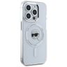 Etui Karl Lagerfeld IML Metal Karl Head  MagSafe do iPhone 15 Pro Max biały na NearMe.pl