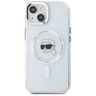 Etui Karl Lagerfeld IML Metal Karl HeadMagSafe do iPhone 15 biały na NearMe.pl