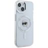 Etui Karl Lagerfeld IML Metal Karl HeadMagSafe do iPhone 15 biały na NearMe.pl