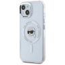 Etui Karl Lagerfeld IML Metal Karl Head  MagSafe do iPhone 15 Plus biały na NearMe.pl