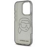 Etui Karl Lagerfeld IML Rhinestones Karl Head do iPhone 16 Pro czarny na NearMe.pl