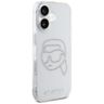 Etui Karl Lagerfeld IML Rhinestones Karl Head do iPhone 16 przezroczysty na NearMe.pl