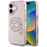 Etui Karl Lagerfeld IML Rhinestones Karl Head do iPhone 16 różowy na NearMe.pl