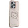 Etui Karl Lagerfeld IML Rhinestones Karl Head do iPhone 16 Pro różowy na NearMe.pl