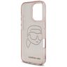 Etui Karl Lagerfeld IML Rhinestones Karl Head do iPhone 16 Pro różowy na NearMe.pl