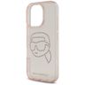 Etui Karl Lagerfeld IML Rhinestones Karl Head do iPhone 16 Pro Max różowy na NearMe.pl