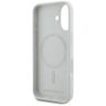 Etui Karl Lagerfeld Silicone Double Heads And Circle MagSafe do iPhone 16 beżowy na NearMe.pl