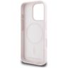 Etui Karl Lagerfeld Silicone Double Heads And Circle MagSafe do iPhone 16 Pro Max różowy na NearMe.pl